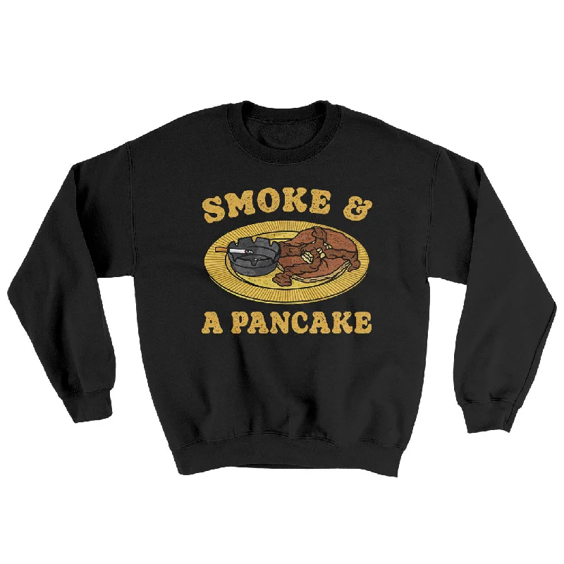 Smoke And A Pancake Ugly Sweater