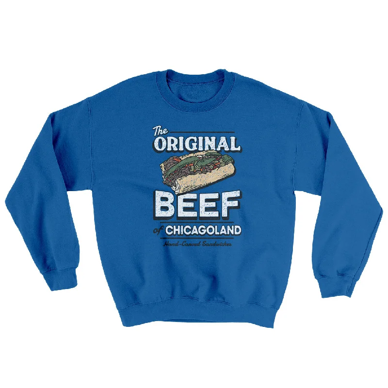 The Original Beef Of Chicagoland Ugly Sweater